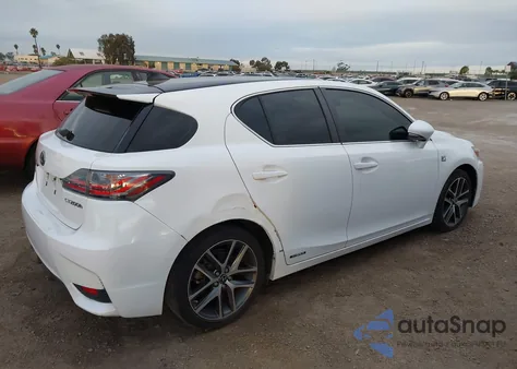 2015 Lexus Ct 200H z USA, uszkodzony, nr VIN JTHKD5BH4F2223585
